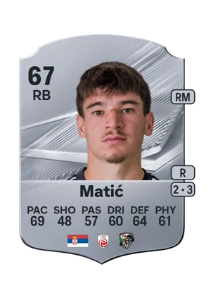 Matić 67 RB