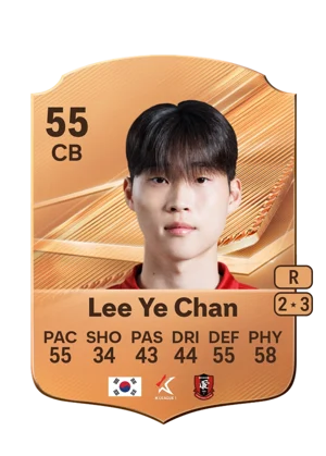 Lee Ye Chan 55 CB