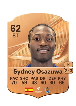 Sydney Osazuwa 62 ST