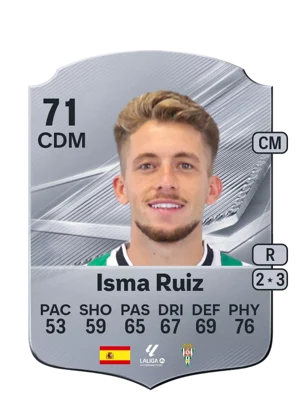 Isma Ruiz 71 CDM