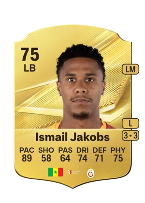 Ismail Jakobs 75 LB