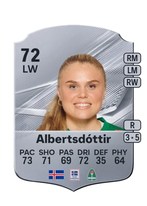 Albertsdóttir 72 LW