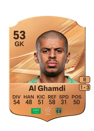 Al Ghamdi 53 GK