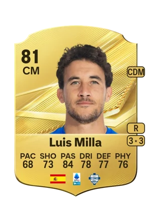 Luis Milla 81 CM