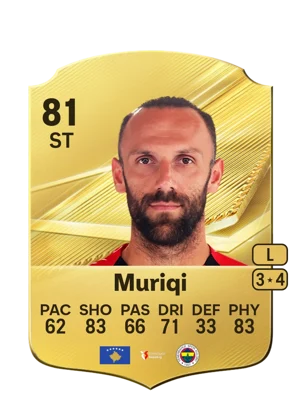 Muriqi 81 ST