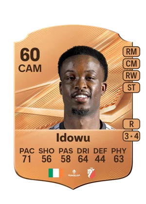 Idowu 60 CAM