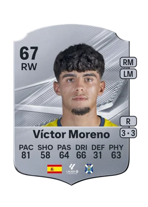 Víctor Moreno 67 RW