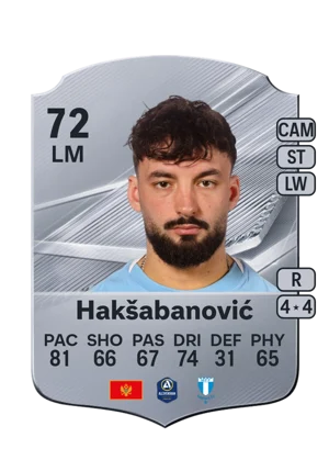Hakšabanović 72 LM