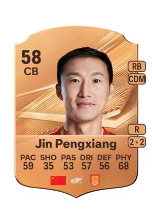 Jin Pengxiang 58 CB