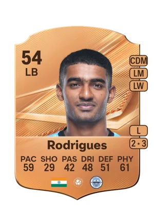 Rodrigues 54 LB
