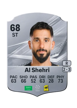 Al Shehri 68 ST