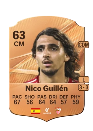 Nico Guillén 63 CM