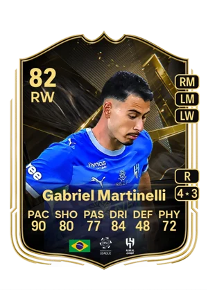 Gabriel Martinelli 82 RW