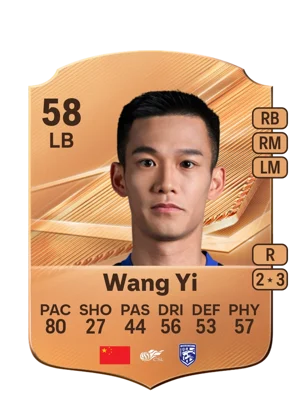 Wang Yi 58 LB