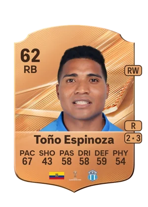 Toño Espinoza 62 RB