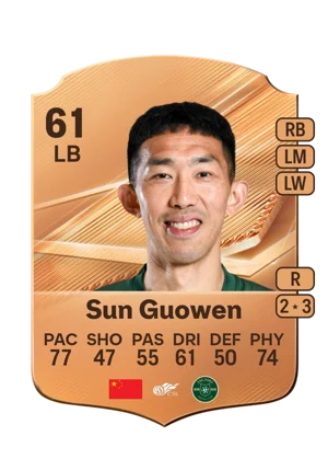 Sun Guowen 61 LB