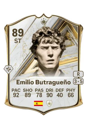 Emilio Butragueño 89 ST