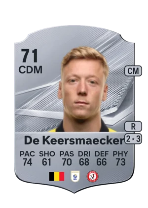 De Keersmaecker 71 CDM