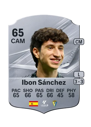 Ibon Sánchez 65 CAM