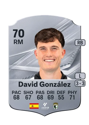 David González 70 RM