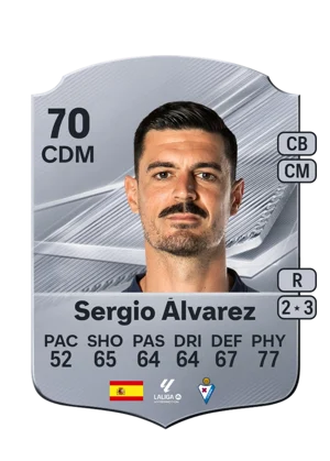Sergio Álvarez 70 CDM