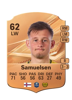 Samuelsen 62 LW