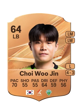 Choi Woo Jin 64 LB