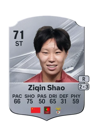 Ziqin Shao 71 ST