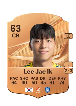 Lee Jae Ik 63 CB