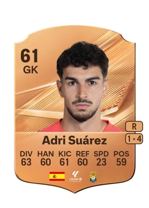 Adri Suárez 61 GK
