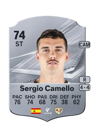 Sergio Camello 74 ST