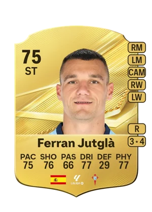 Ferran Jutglà 75 ST