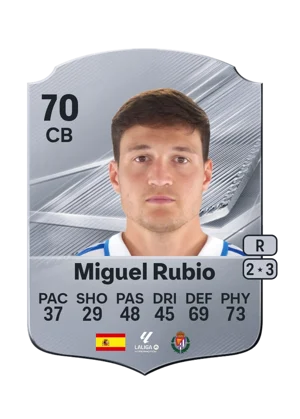 Miguel Rubio 70 CB