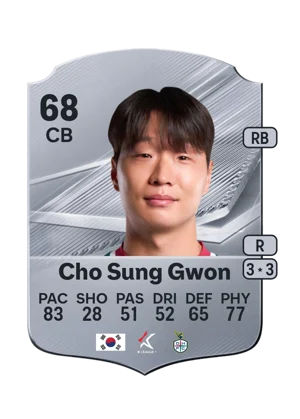 Cho Sung Gwon 68 CB