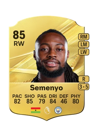 Semenyo 85 RW