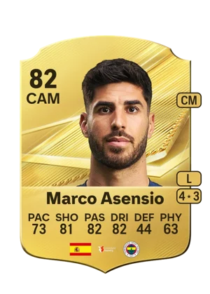 Marco Asensio 82 CAM