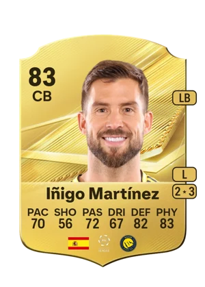 Iñigo Martínez 83 CB