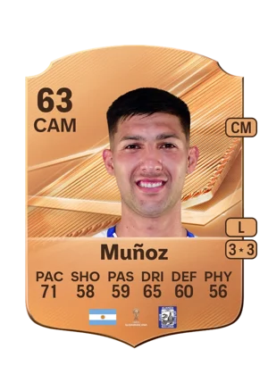 Muñoz 63 CAM