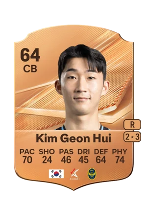 Kim Geon Hui 64 CB