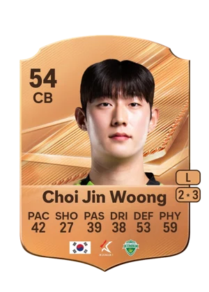 Choi Jin Woong 54 CB