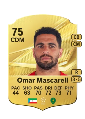 Omar Mascarell 75 CDM