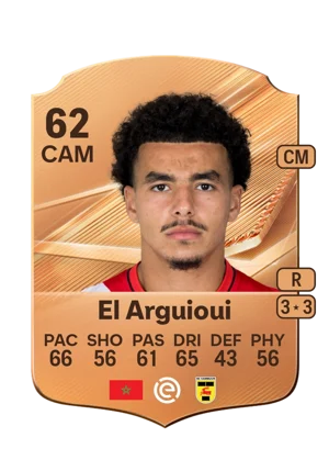 El Arguioui 62 CAM
