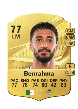 Benrahma 77 LM