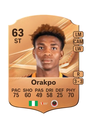 Orakpo 63 ST