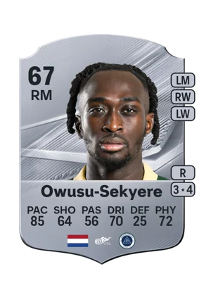 Owusu-Sekyere 67 RM