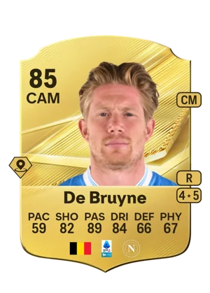 De Bruyne 85 CAM