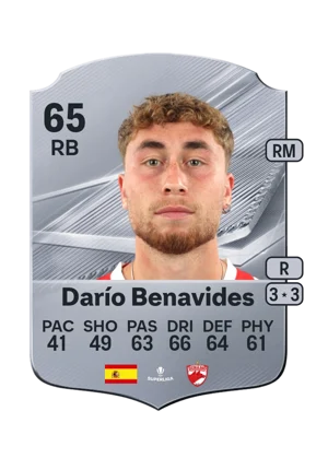 Darío Benavides 65 RB