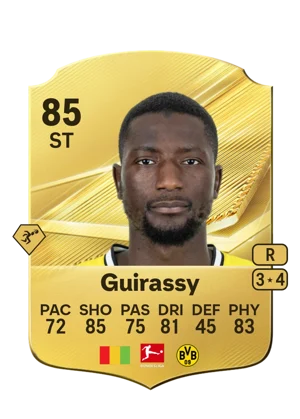 Guirassy 85 ST