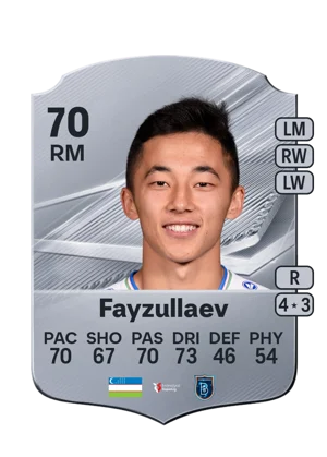 Fayzullaev 70 RM