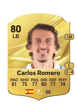 Carlos Romero 80 LB